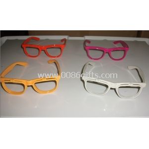 OEM / ODM طراحی رنگی پراش قاب عینک آتش بازی 3d