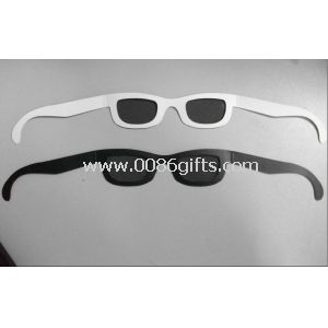 Óculos 3D de papel para o cinema 3D