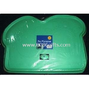 PVC TPR PU EVA Rubber Pet Food Bowl Mat