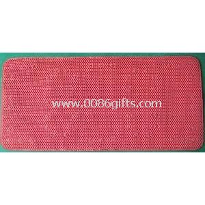 Red PVC Foam Temperature Change Color Mini Shower Bath Mat