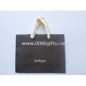 Collapsible Coloured Paper Carrier Bags UV Coating Laser Printing
