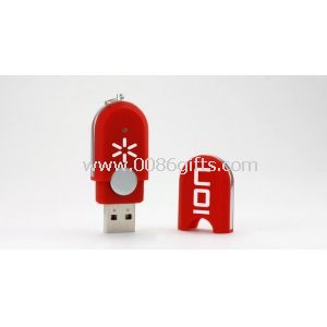 Warna-warni perumahan opsional plastik USB Flash Drive