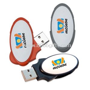 Linux, MAC OS X plástico USB Flash Drive personalizado USB rotativa