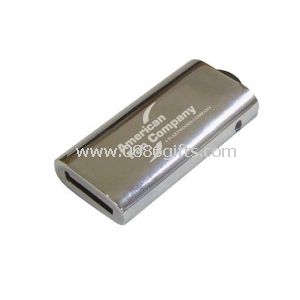Mini Slider Metallic USB Flash Drive