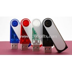 Plastic USB Flash Drive With Full Color OEM Logo