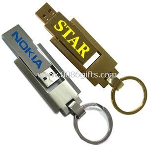 Eslabón giratorio Metal USB Flash Drives