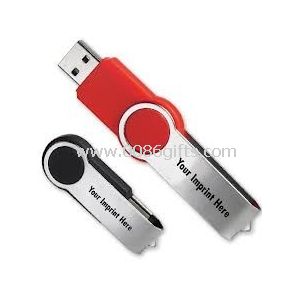 Swivel Plastic USB 2.0 Flash Drive
