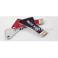 Black / Red Mini Key USB Flash Drives