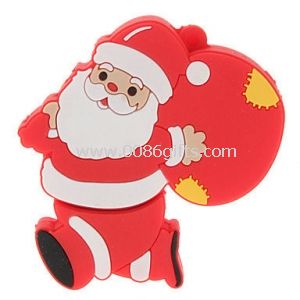 Christmas Santa Clause Customized USB Flash Drive