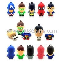 Customized USB Flash Drive Pad Printed With Film Character Shape