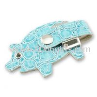 Leather USB Flash Disk With Boar Shape