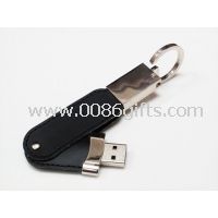 Twister кожаный USB флэш-диск для ключевых аксессуаров