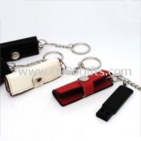 Wallet Shaped Leather USB Flash Disk Customized