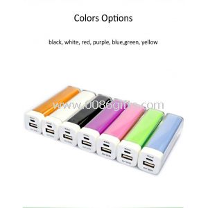 قابل حمل قدرت بانک 2600mAh