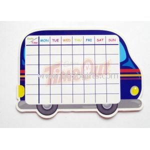 Design Your Own Magnetic Writing Board with 180 * 160mm, A4, A5 for Tourist souvenir