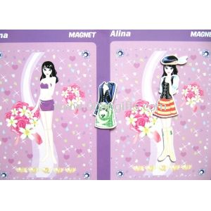 Magnetic Dress Up Toys with A4, A5 size