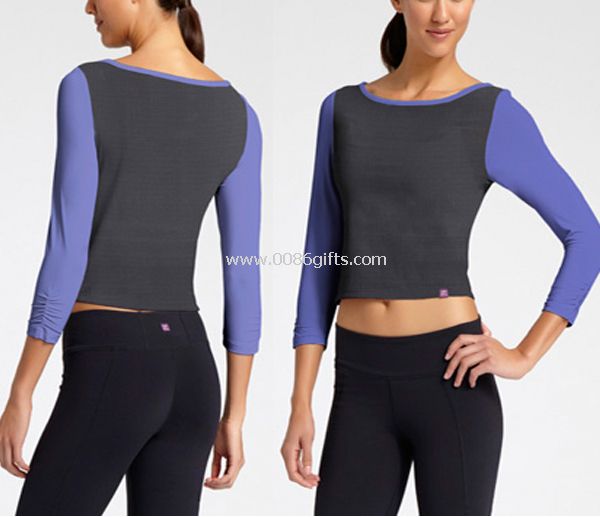 Anti Fade Womens Fitness Wear Exercise Clothes