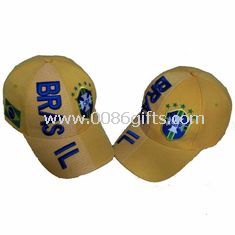 Chapéus de caça do Brasil amarelo unissex Extra grande Outdoorcap Headwear