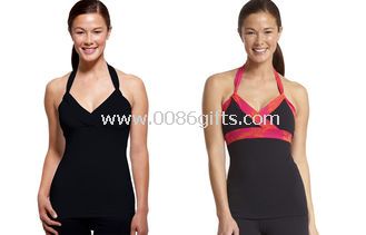 تخصيص اليوغا خزان متعدد الألوان المرأة اللياقة البدنية Sportwear المرأة 360-درجة الجرف الصدرية