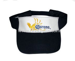 Viseira chapéu chapéu personalizado bordado poliéster exterior Cap
