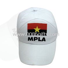 Naisten valkoinen Outdoor Cap päähineet kirjonta logot