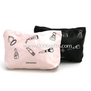 Ladys zipper small affordable cosmetic bag