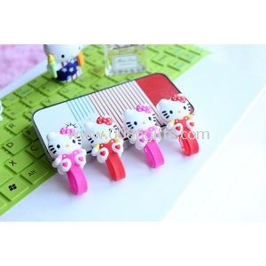 Hello Kitty Silicone Cable Winder