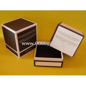 Coffrets-cadeaux cubes de papier / carton avec couvercles pour le parfum
