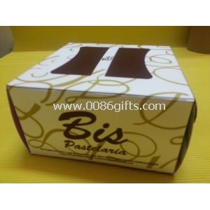 Cake Paper Packing Box With CMYK Printing