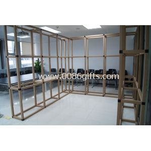 Mobília de escritório papelão de tubo de papel rígido personalizado exibir rack e suportes