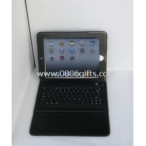Folio cuero Smart con Bluetooth teclado funda iPad