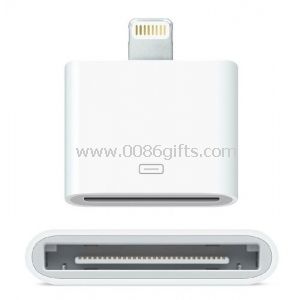 رعد و برق به آداپتور 30 پینی پشتیبانی صوتی و داده ها برای آی پد مینی iPhone5، iPad4th