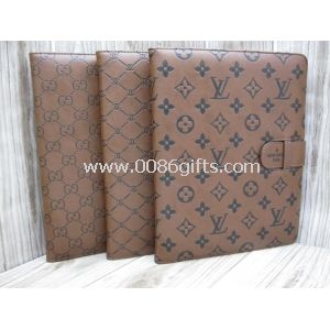 Synthetic Leather case for ipad 4 3 2 with arm band Stand designer luxury flip