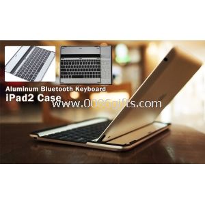 Weiße Mobile Aluminium Wireless Bluetooth Keyboard für iPad 3. Generation