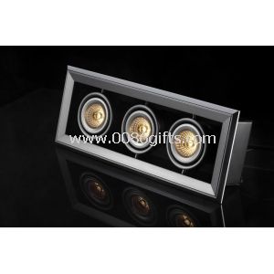 30W 2400lm LED Recessed Down Light Fixtures Replace Halogen Lamps for Hotel