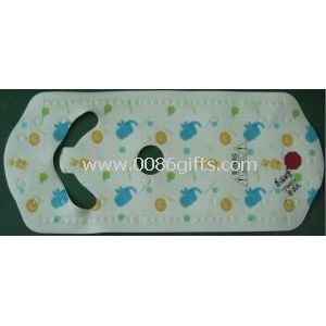 Floral PVC TPR Rubber Temperature Change Color Shower Bath Mat