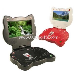 Cartoon 7.5Inch Multi-functional Portable DVD Player