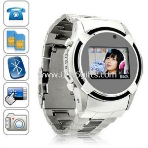 Cell Phone Watch with Dual SIM and Touchscreen