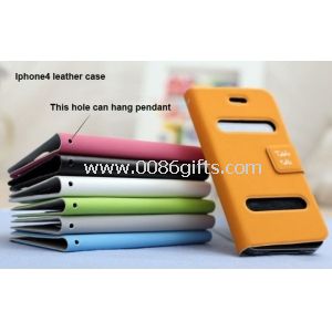 Leather cases for iphone 4