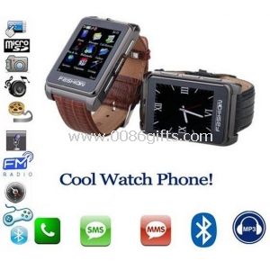 Slim Mobile Phone Watch with FM,Spy Camera, MP3