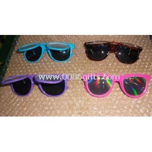 Defraction grating 3d fireworks glasses of colorful frame with customized available