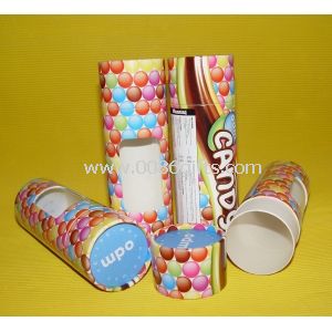Tubos de papel para alimentos, dulces, Chocolate embalaje