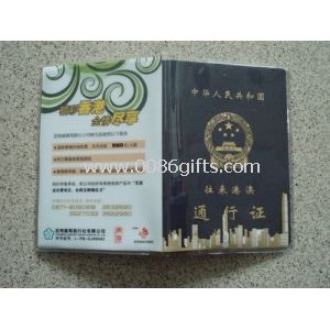 Bolsa de PVC pasaporte