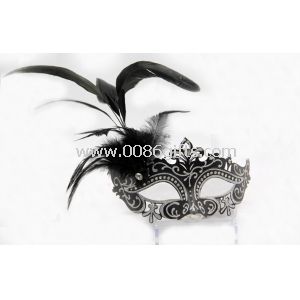 Tangan dicat Glitter Masquerade Venesia masker