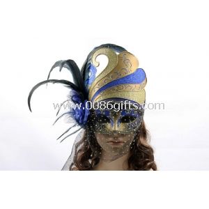 Mardi Gras festa véu máscara