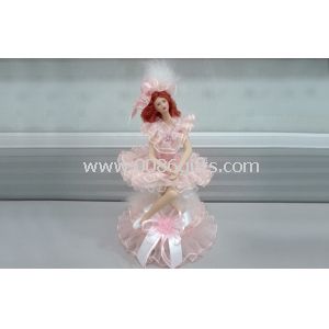 Musical Porcelain Doll Music Box