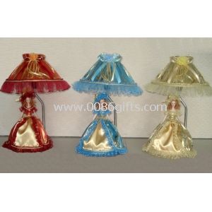 Lampes uniques de porcelaine bleu