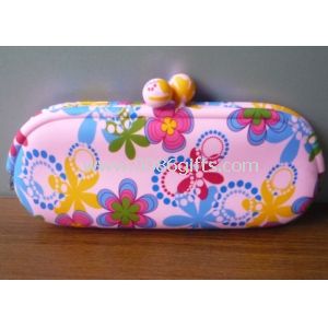 Colorful flower Silicone Coin Purse