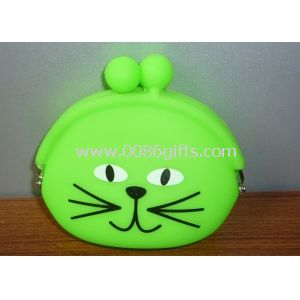 Framed Kid Silicone Coin Pouch Wallet