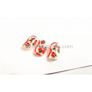 Pretty Flower Fingers Fake Nails Artificial Printing